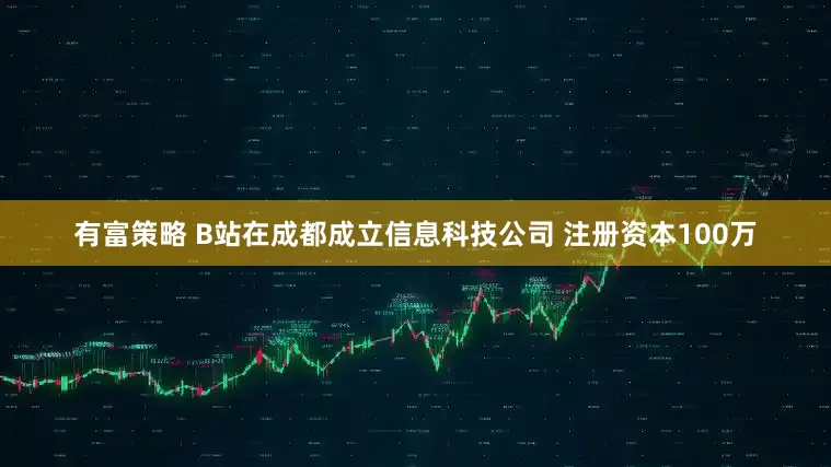有富策略 B站在成都成立信息科技公司 注册资本100万